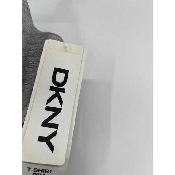 NEW DKNY‎ TSHIRT BRA WITH CONVERTIBLE HOOKS SIZE 32DD GRAY STYLE 458270 - Picture 4 of 10